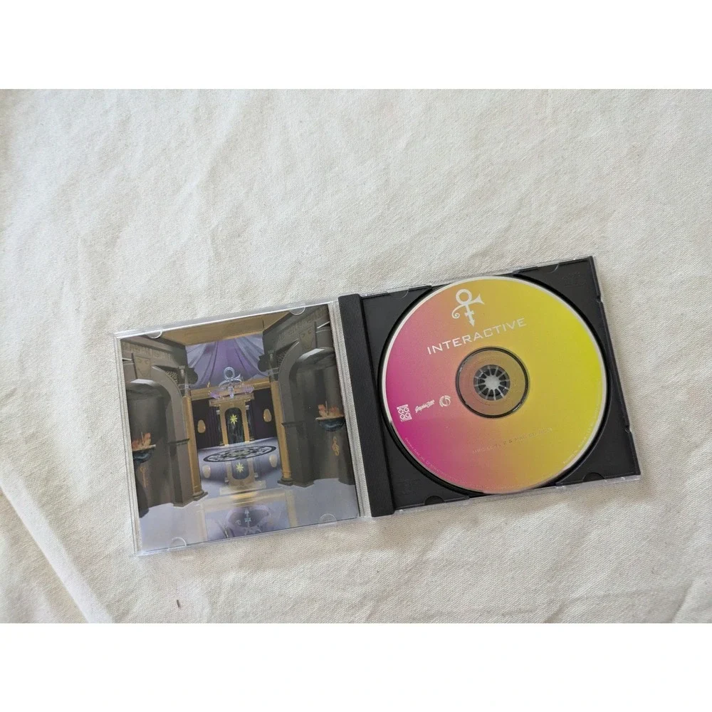 Prince Interactive PC Mac‎ CD-ROM 1994 Vintage Multimedia Game Love Symbol Disc